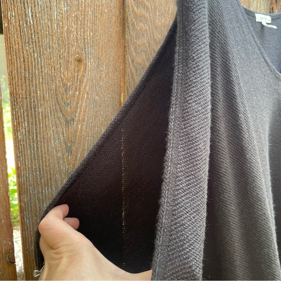 MAURICES Women’s Black Cold Open Shoulder 3/4 Sleeve Sweater Size Small - Picture 4 of 9